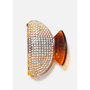 Fermaglio per Capelli Vintage Marrone A3shop con Strass, Materiale in Acrilico e Perle per Decorazione Capelli Quotidiana e da Festa per Ragazze - Product Image 1