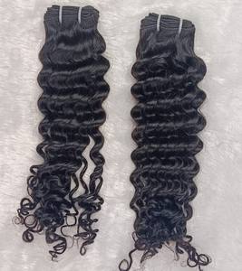 ผมต่อทำจากผมมนุษย์หยิกธรรมชาติสำหรับสาวๆและผู้หญิง - Product Image 1