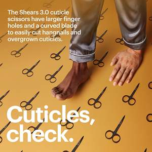 Kit de manucure professionnel durable de 5 pièces pour hommes, en acier inoxydable, avec ouverture de mâchoire large - Product Image 5