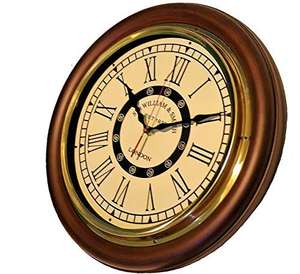 Reloj de pared náutico de latón de alta calidad, personalizado, hecho a mano, para decoración del hogar y la Oficina, en venta - Product Image 3