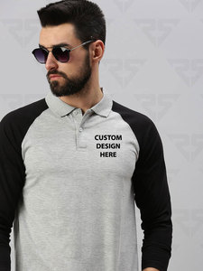 Camisetas de Oficina RS Premium, Manga Larga, Color Sólido, Corte Regular, Bordadas, con Logotipo Personalizado, Poliéster/Algodón - Product Image 4