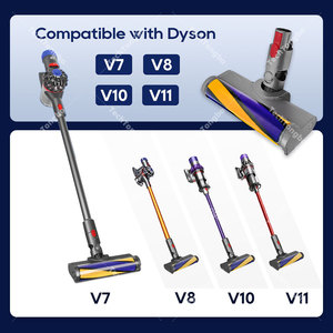 Accessoire de remplacement pour sol dur <span class=keywords><strong>Motorhead</strong></span> pour <span class=keywords><strong>aspirateur</strong></span> sans fil Dysons V7 V8 <span class=keywords><strong>V10</strong></span> V11 V15 Détecteur de poussière à lumière laser - Product Image 6