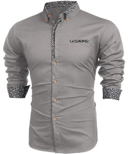 Look décontracté Réception Porter Coton Manches Longues Chemise Prêt à Porter Pas Cher Beat Prix Fabrication En Gros Vêtements Ethniques Alphanumero - Product Image 5