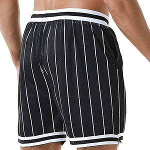 Shorts de sport personnalisés de haute qualité, légers, solides, grande taille, avec poche, shorts en mesh décontractés pour le basketball, pour hommes - Product Image 3