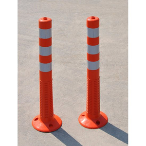 Pilier de contrôle en PVC réfléchissant durable de meilleure qualité Indicateur de limite de qualité supérieure Personnalisable OEM Sécurité routière Roadway 360 - Product Image 2