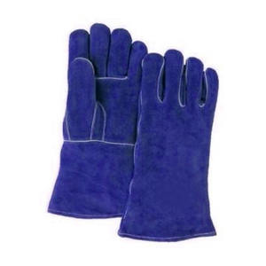Guantes de Soldadura de Piel de Vacuno de Primera Calidad, Resistentes a la Abrasión, al Calor y a las Llamas, para Barbacoa - Product Image 3