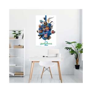 โปสเตอร์หลักซูโทเปีย 2 ดีไซน์ทันสมัย นำเสนอเรื่องซูโทโรลิปส์ 2 - Product Image 1