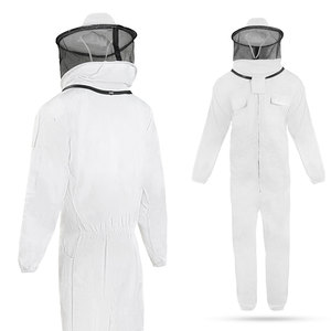 Abeja de alta calidad, venta al por mayor, ropa de apicultura de algodón, trajes para apicultor, trajes de apicultura de buena calidad para Unisex - Product Image 5