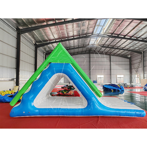 Tobogán Inflable Comercial con Pared de PVC, Tobogán Acuático Interior y Exterior para Piscinas Residenciales y Escolares - Product Image 1