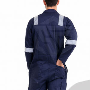 Servicio OEM Mono de trabajo de seguridad de poliéster de manga larga Suministro de fábrica Ropa de trabajo con características de seguridad - Product Image 5