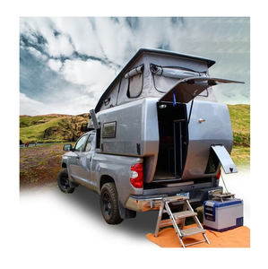 Camping-car léger pour camionnette avec toit pliable, cabine de camping portable pour voyages en plein air - Product Image 4