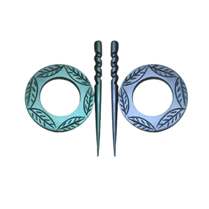 เข็มกลัดไม้ไผ่ ที่หนีบผ้าพันคอไม้เนื้อเรียบ ช่วยยึดผ้าคลุมไหล่ให้แน่น ไม่ทำให้เสื้อผ้าพันคอเสียรูปทรง เหมาะสำหรับใส่กับเสื้อสเวตเตอร์ในฤดูใบไม้ร่วงและฤดูหนาว - Product Image 5