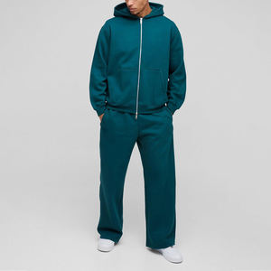 Conjunto Deportivo Unisex con Logotipo Personalizado, Sudadera con Capucha y Pantalones Deportivos de Tela Transpirable, Estampado Moderno para Hombre - Product Image 1