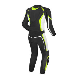 Derniers modèles de vêtements de course automobile et de moto, veste en cuir véritable de motocross, coupe-vent, imprimée, broderie 3D personnalisée, anti-UV, tout - Product Image 4