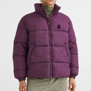 Chaqueta de Burbuja Ligera y Transpirable de Alta Calidad para Hombre con Cuello Alto, Diseño Personalizado, Tela de Lona, Invierno, Venta al por Mayor - Product Image 2