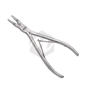 Pinzas de hueso de acero inoxidable asequibles Corte superior Cirugía ósea quirúrgica Instrumentos médicos Precio al por mayor - Product Image 4