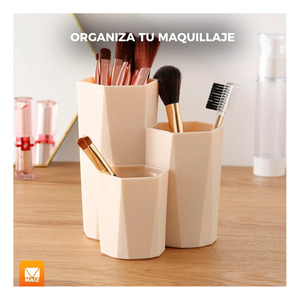 <b>Makeup</b> Brush <b>Holder</b> Organizer for Cosmetics and Vanity - Assorted Colors - Product Image 6