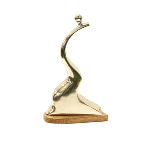 ประติมากรรมนามธรรมสมัยใหม่ ของตกแต่งบ้าน งานศิลปะ รูปปั้น ของประดับตกแต่งโต๊ะทำงาน สไตล์มินิมอล ของตกแต่งภายในบ้านที่สร้างสรรค์ รูปปั้นตกแต่งสุดหรู - Product Image 3