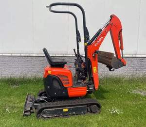Miniexcavadora Kubota U10-3 de 1 Tonelada, Microexcavadora de Orugas Compacta para Jardinería y Paisajismo - Product Image 1