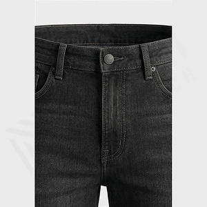 Pantalones Vaqueros de Mezclilla para Hombre, Marca Shell, Bolsillos Exteriores, Impresión Personalizada, Color Personalizado, Corte Recto, Elásticos, para Invierno y Otoño - Product Image 4