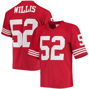 Camisetas de fútbol americano cosidas 54 Fred Warner 97 Nick Bosa 85 George Kittle 80 Jerry Rice - Product Image 3