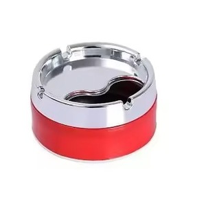 Cendrier en métal résistant à la chaleur finition or, cendrier en aluminium pour l'intérieur et l'extérieur, accessoires pour fumer, cigarette, cigare - Product Image 2