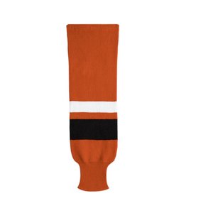 Prix de gros Chaussettes tricotées de hockey sur glace de couleur vierge personnalisées Chaussettes de hockey sur glace de haute qualité, taille et matériau personnalisés - Product Image 1