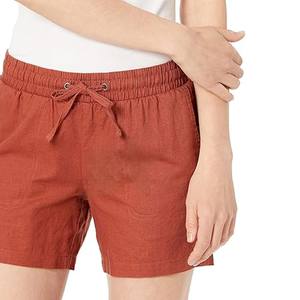 Pantalones cortos de mujer, pantalones cortos de mujer al por mayor, pantalones cortos personalizados de algodón para gimnasio, pantalones cortos informales hechos a medida para mujer - Product Image 3