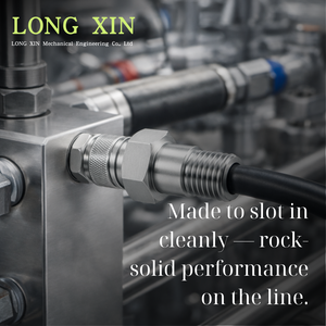 Acero inoxidable BSP R1/8-28 Rosca macho Acoplador rápido Enchufe Recto L32mm - Product Image 3