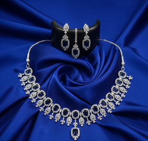 Conjunto de Collar y Aretes de Novia de Lujo para Bodas y Fiestas de Compromiso, Joyería Elegante de Estilo Tradicional para Mujer - Product Image 2