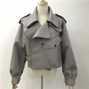 Venta al por mayor nuevo diseño chaqueta de cuero de cuello alto ropa de invierno con calefacción Casual algodón negro para la caza - Product Image 5