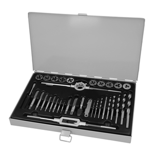 Set di 34 Pezzi per Filettatura (Maschi e Femmine) - Product Image 1
