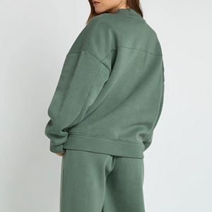 Survêtement droit pour femme avec cordon de serrage – Prix de gros pour acheteurs en gros – Design décontracté uni avec capuche - Product Image 5