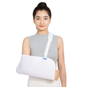 Penyangga Lengan Medis Berbahan Mesh Bernapas untuk Musim Panas, Penopang Lengan Bawah, Imobilisasi Bahu, OEM, Penyangga Lengan Ortopedi Berbahan Mesh yang Dapat Disesuaikan - Product Image 3