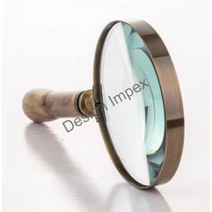 แว่นขยายขอบเงินพร้อมด้ามไม้ ของสะสม ของขวัญส่งเสริมการขาย และอุปกรณ์เสริม - Product Image 3