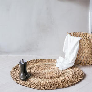 Alfombra de piso de rafia para sala de estar, decoración de área de dormitorio, Alfombra tejida a mano, alfombras redondas de algas marinas del mejor proveedor - Product Image 3