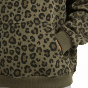 Sweat à capuche surdimensionné pour homme, imprimé léopard, tendance streetwear, produit tendance, sweat à capuche surdimensionné pour l'extérieur - Product Image 6
