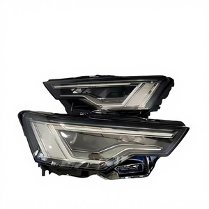 Conjunto de Faros LED de 12V Azules para Audi A6C8, Compatibles con el Modelo de Auto Audi A6C8 - Product Image 1