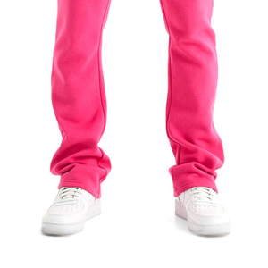 Logo personnalisé Pantalons de jogging empilés pour hommes avec poche Streetwear Pantalons de survêtement évasés pour hommes Pantalons de survêtement empilés du Pakistan - Product Image 6