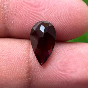 Piedra de corte de pera facetada granate rojo Natural pulido de alta calidad para la fabricación de joyas gema suelta calibrada 14X8X6MM 4,50 quilates - Product Image 5