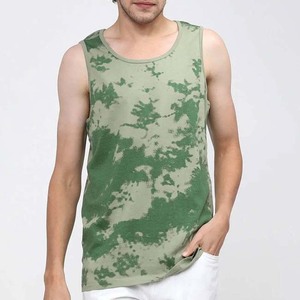 Débardeurs sans manches pour hommes Singlets High Street New Fashion Camo Design High Quality Respirant Cotton Gym Fitness Knitted - Product Image 1