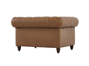 เก้าอี้หนังสไตล์ยุโรปหรูหราหนังสไตล์ญี่ปุ่นสำหรับห้องนั่งเล่นหรือเฟอร์นิเจอร์โรงแรม - Product Image 3