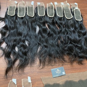 Vendeurs d'extensions de cheveux à double étirage avec fermeture naturelle et cheveux droits frontaux Vendeurs de cheveux vietnamiens bruts - Product Image 4