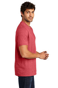 T-shirts en jersey polyester/coton écologiques à séchage rapide, coupe classique, manches courtes, style streetwear pour hommes, vente en gros personnalisée - Product Image 2