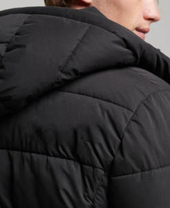 Veste d'hiver matelassée personnalisée 2026 de haute qualité pour l'extérieur, à prix abordable, avec fermeture éclair unie, style doudoune - Product Image 6