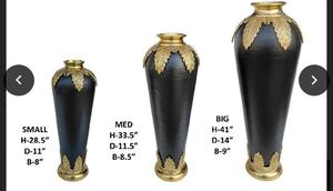 Luxury Green Marble Wholesale Stylish Flower <b>Vase</b> <b>Stand</b> Home Decor Flowers Pot <b>Vases</b> Luxurious Decorative Pots Hotel Tabletop - Product Image 4