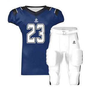 Ensemble de maillots de football américain pour jeunes imprimés sur mesure à la mode et de style de rue uniformes de football américain d'entraînement à séchage rapide - Product Image 4