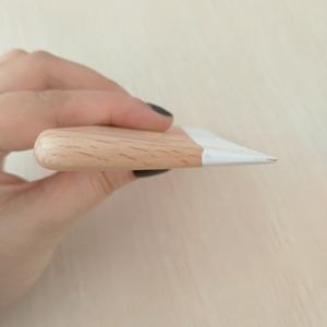 หวีไม้ไผ่สำหรับฟันซี่กว้างผมพันกัน - Product Image 4