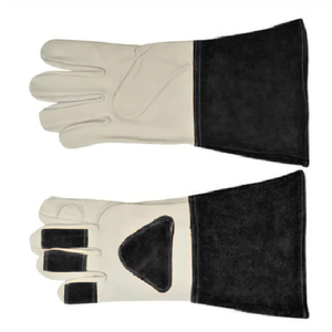 Guantes de cuero MIG, construcción duradera y resistente al desgaste, guantes MIG protectores contra el calor, guantes MIG flexibles y ligeros - Product Image 4