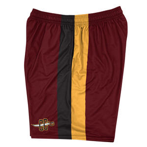 Shorts de lacrosse personnalisés de haute qualité, design sur mesure, 100 % polyester, séchage rapide, imprimés, réversibles, pour adultes. - Product Image 4